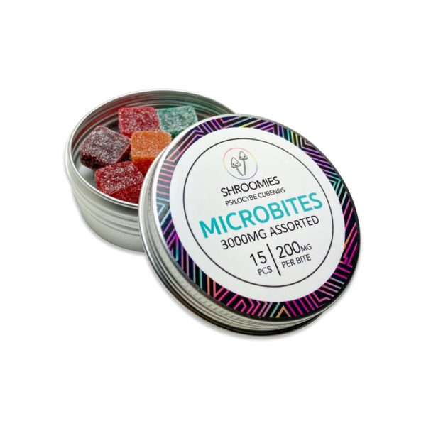 SHROOMIES MICROBITES ASSORTED– 3000MG